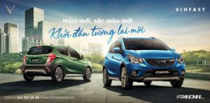 2 màu sơn mới cho dòng xe Fadil, bao gồm Aurora Blue và Deep Ocean